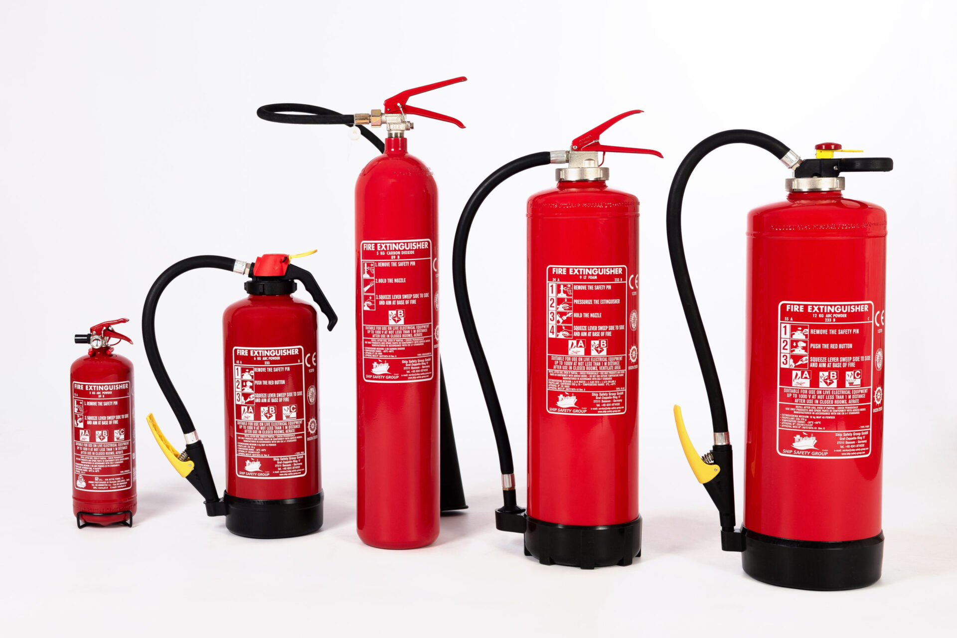 Marine Fire Extinguisher Inspection – FFE-Service GmbH